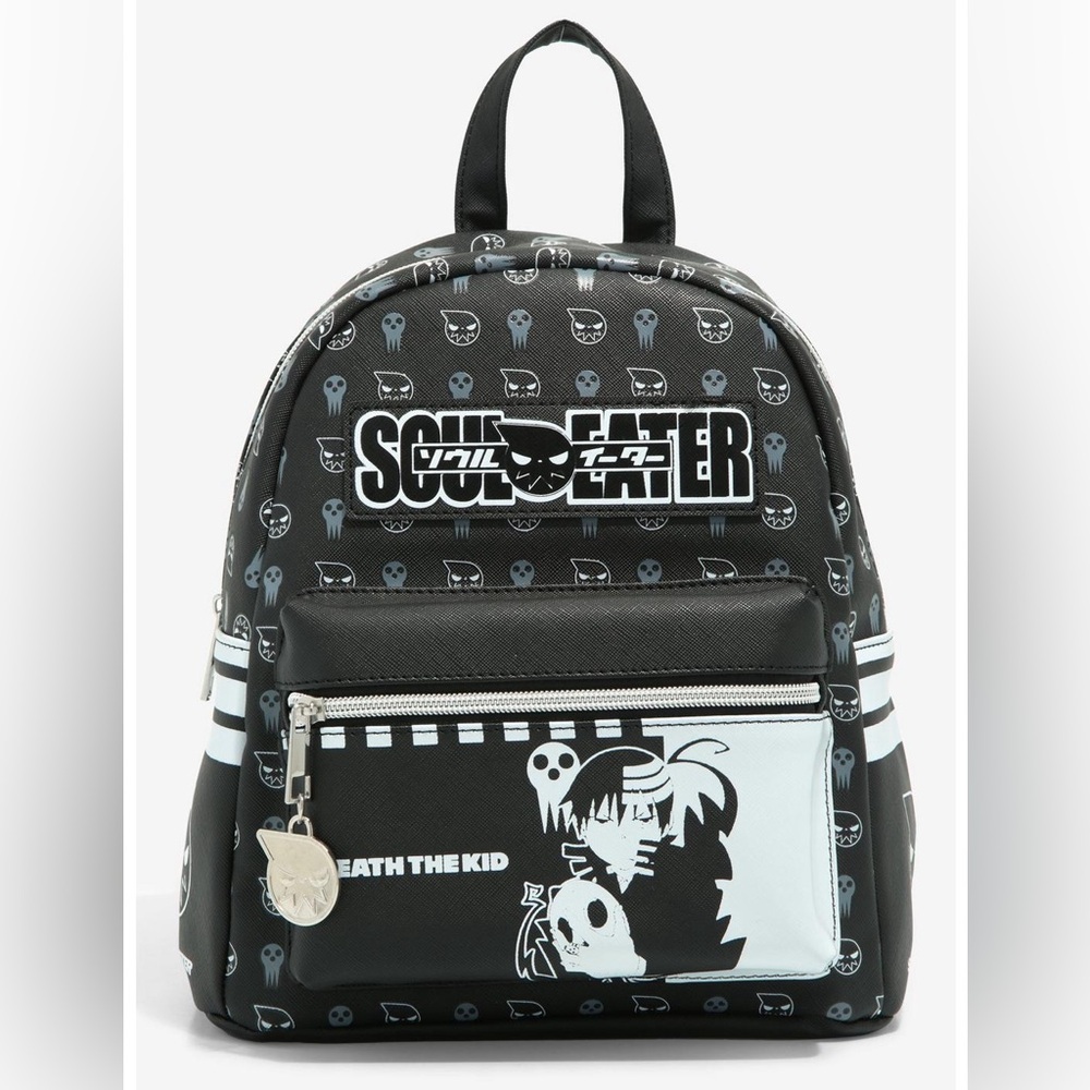 LOOKING FOR👀 Soul Eater Death the kid mini backpack